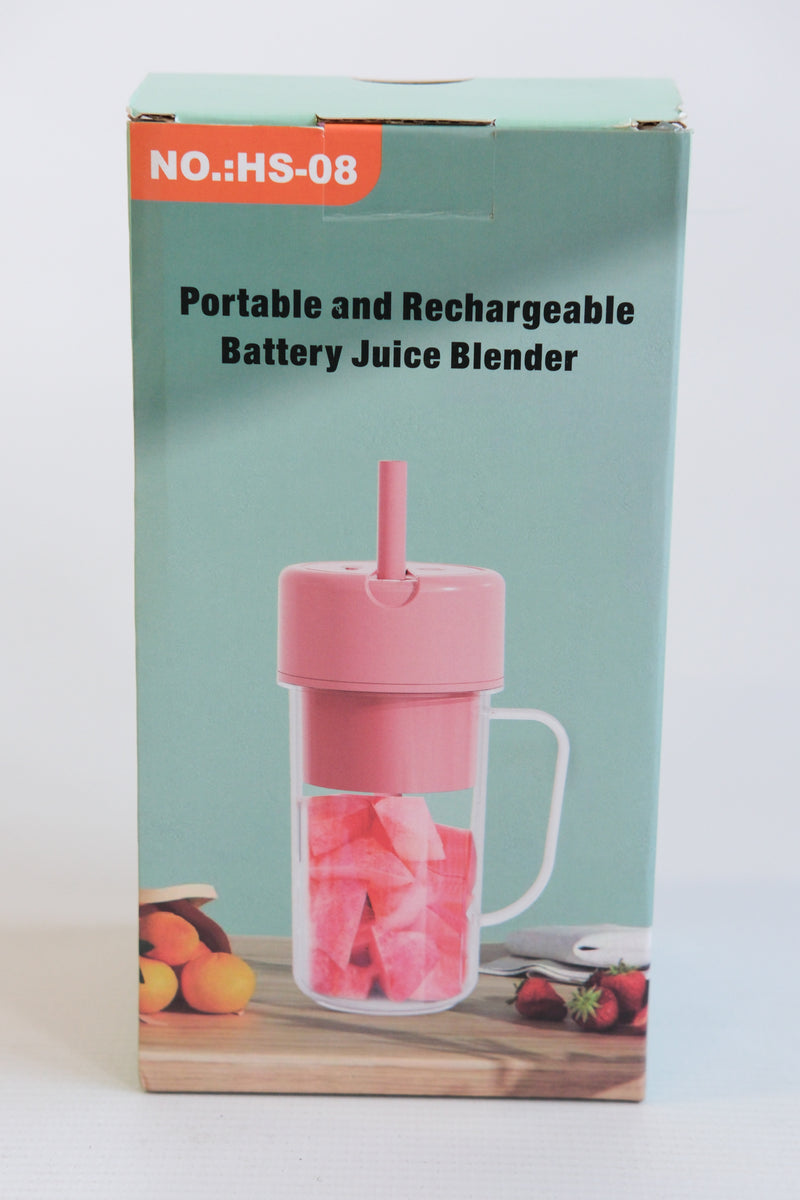Portable Rechargeable Battery Juice Blender 
