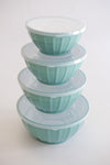 4 Pack Plastic Bowls With Lid