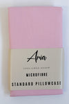 Aria Twin Pack Pillow Case - Baby Pink