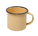 Coffee Enamel Mug - 8cm - Set of 12 - Yellow
