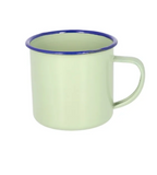 Coffee Enamel Mug - 8cm - Set of 12 - Green
