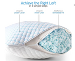 Gel-Infused Memory Foam Body Pillow