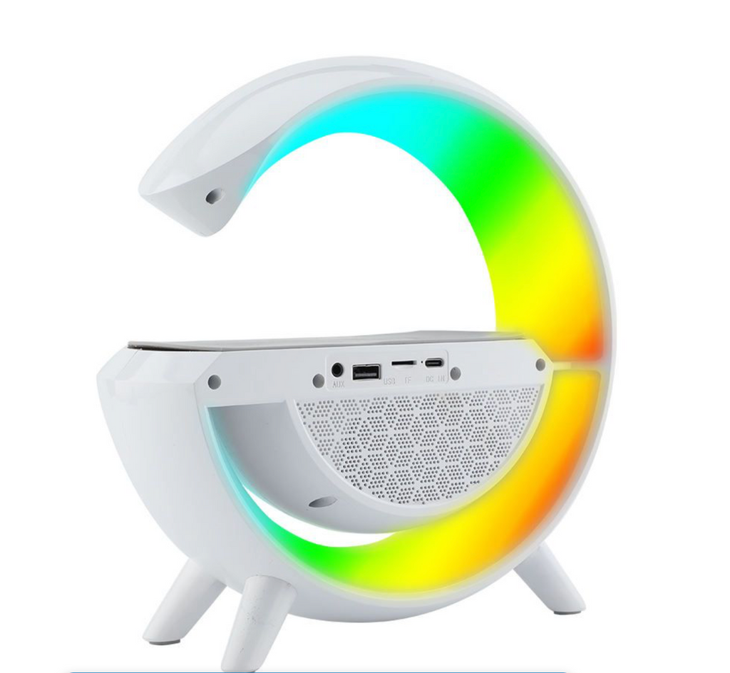 Google G Shape Speaker Bluetooth Speaker With RGB Light And