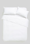 White Duvet Cover with 2 Pillow Cases