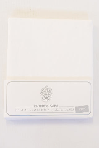 Horrockses Percale Standard Pillow Case