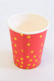 Birthday Party Cups- Red & Gold
