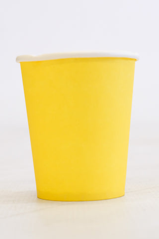 Birthday Party Cups- Yellow