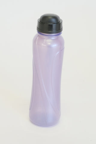 Flip Top Water Bottle- Metallic Purple