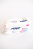 Satin Touch Baby wipes 72s Fragranced White