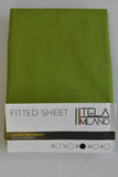 Itela Milano Fitted Sheet Green