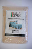 Tela Milano Silk Touch Luxury Bed Spread-Queen