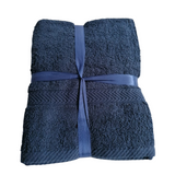 3 Piece Towel Set- Navy