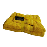 3 Piece Towel Set- Yellow